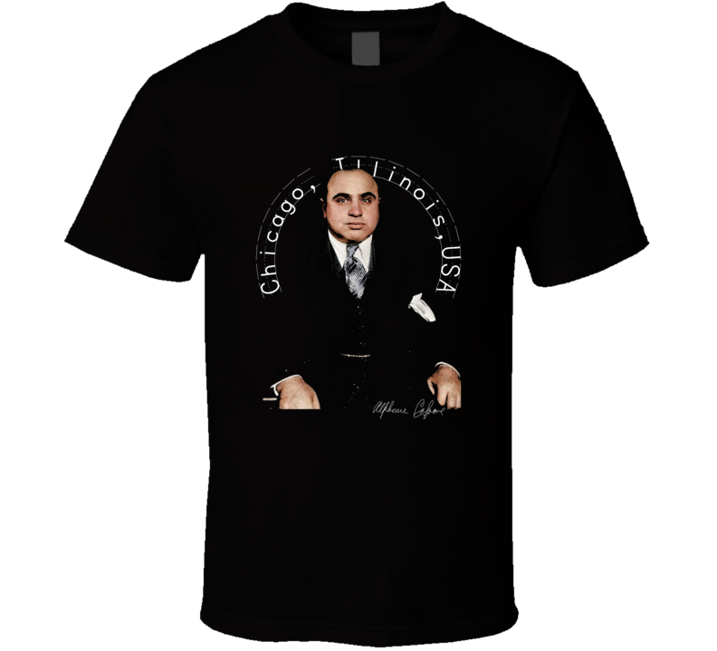 AL Capone Original Gangster Chicago, Illinois fan T Shirt