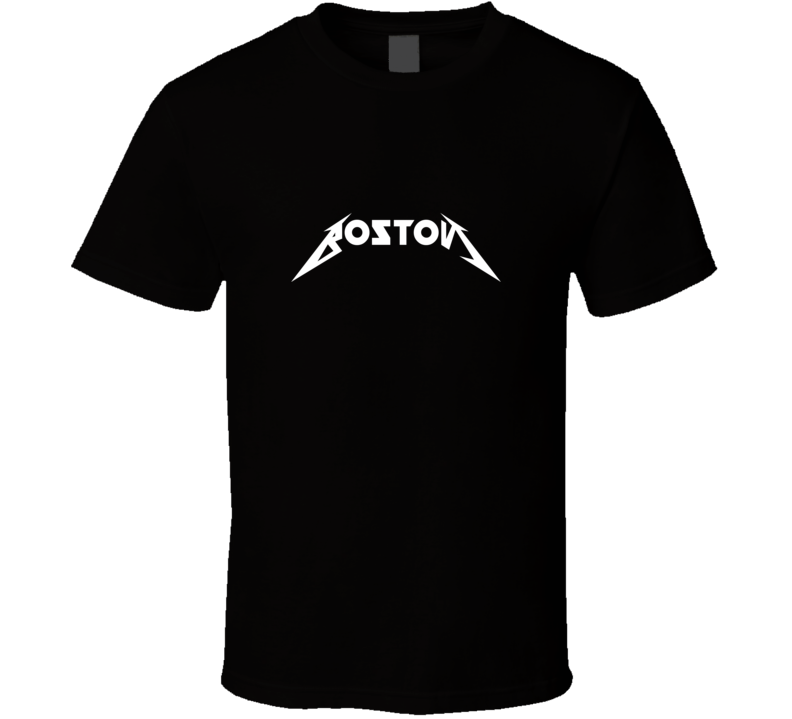 Boston Heavy Metal Music Hip Hop Parody Fan T shirt