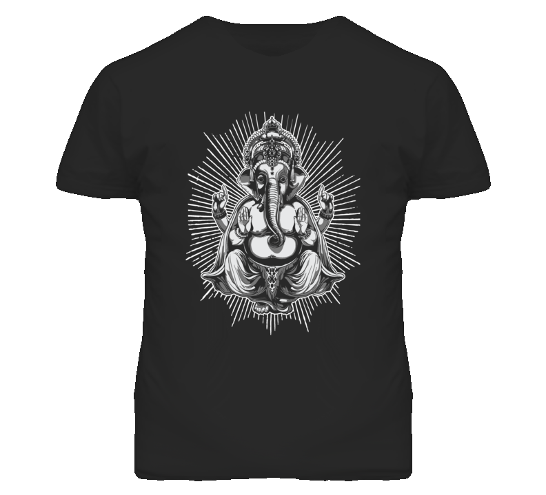 Ganesha deity Hindu India Nepal God fan t shirt