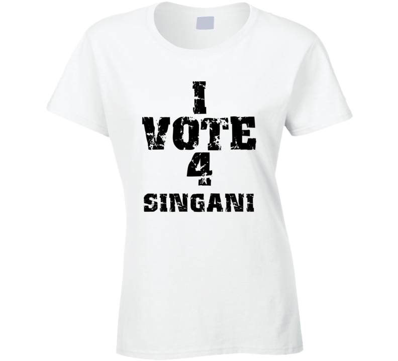 I Vote 4 Singani Alcohol Funny Cool T Shirt