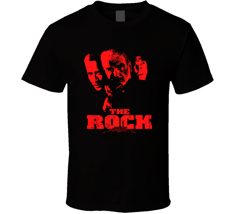 The Rock Cage Connery Action 90s Fans Only T Shirt