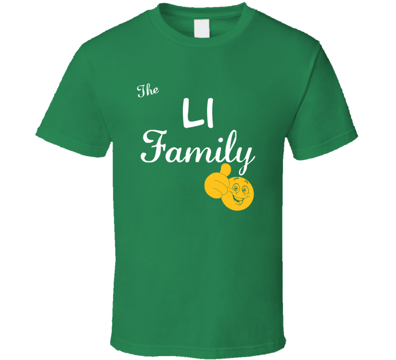 The Li Family Cool Last Name Surname T Shirt