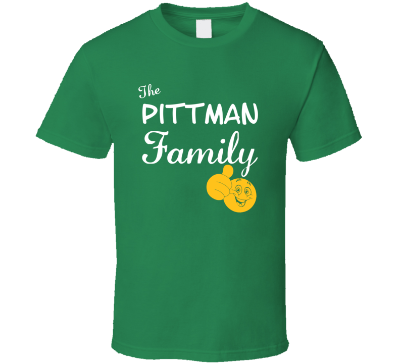 The Pittman Family Cool Last Name Surname T Shirt