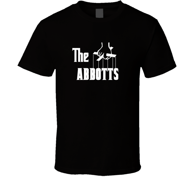 Godfather Funny Abbott Last Name Family Reunion Surname T shirt