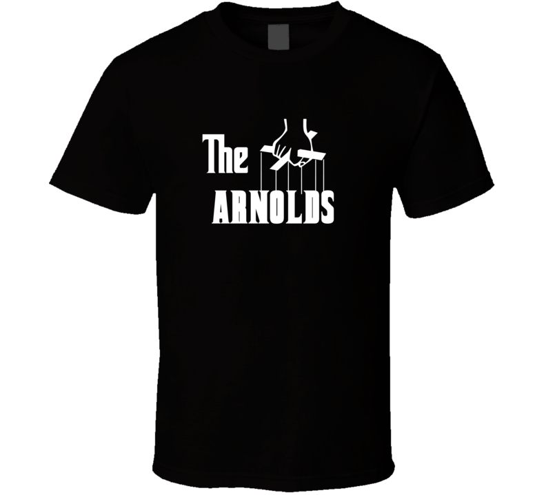 Godfather Funny Arnold Last Name Family Reunion Surname T shirt