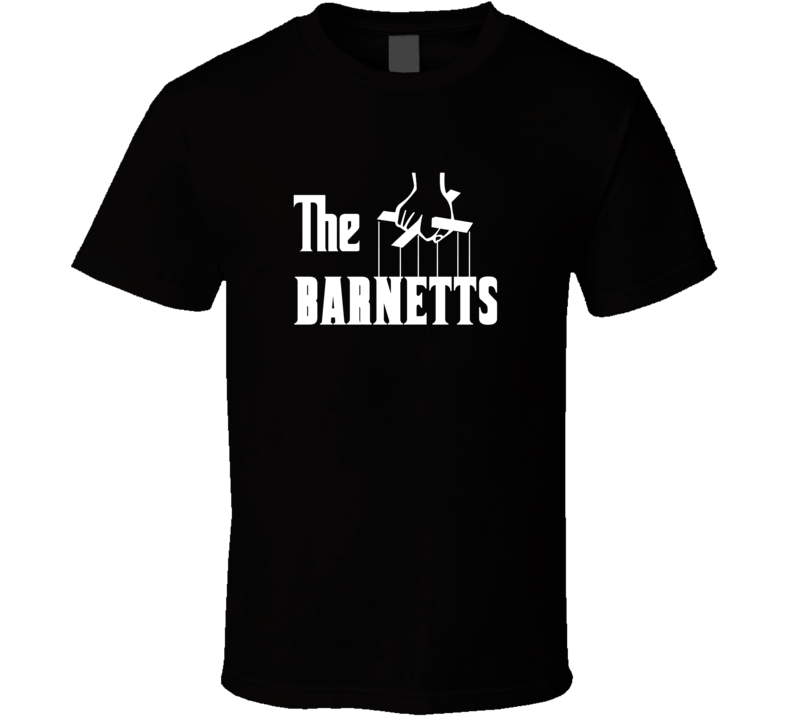 Godfather Funny Barnett Last Name Family Reunion Surname T shirt