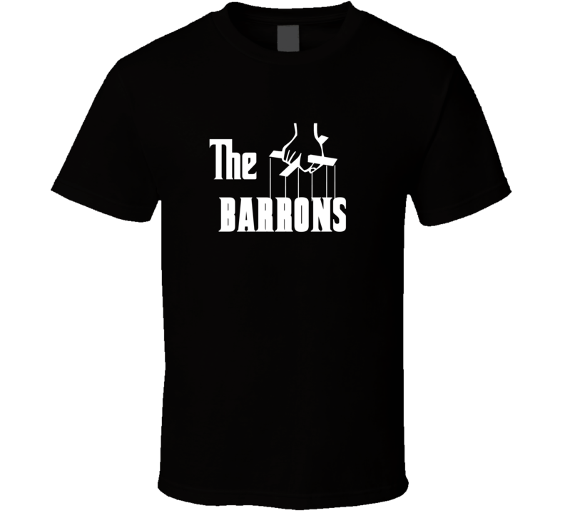 Godfather Funny Barron Last Name Family Reunion Surname T shirt