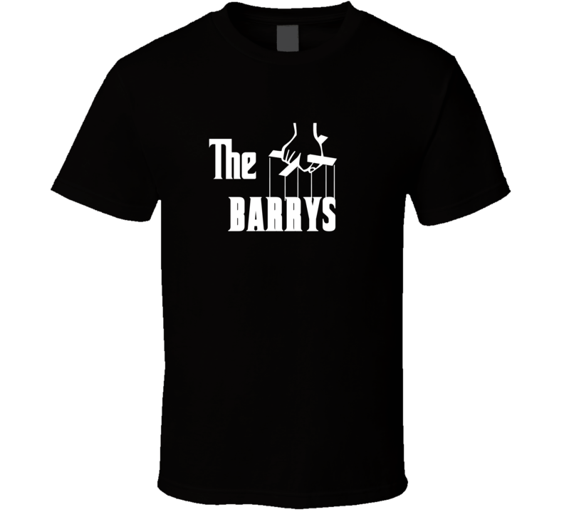 Godfather Funny Barry Last Name Family Reunion Surname T shirt