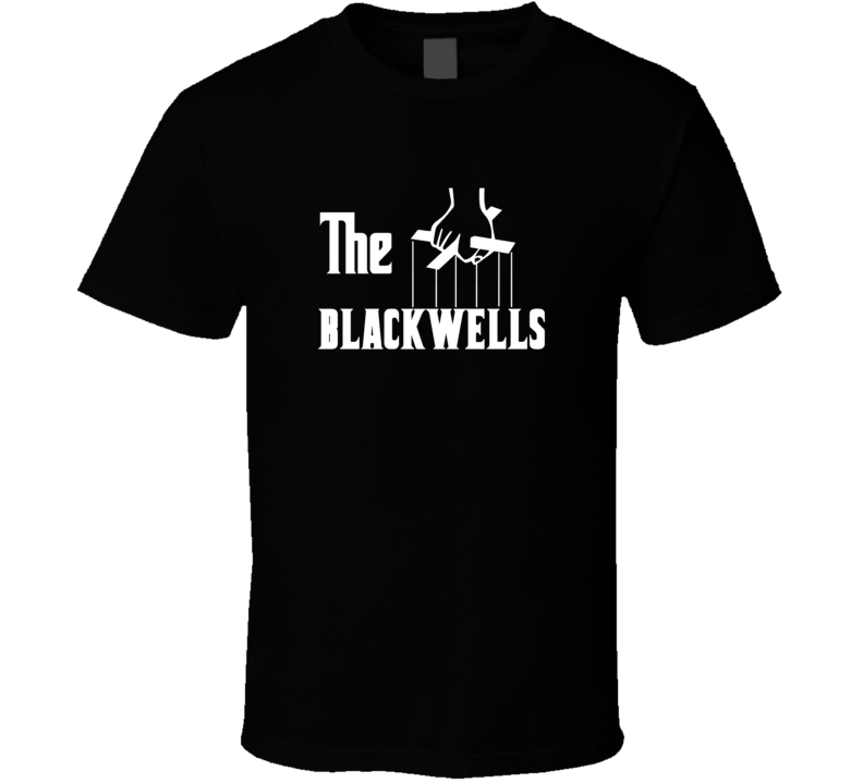 Godfather Funny Blackwell Last Name Family Reunion Surname T shirt