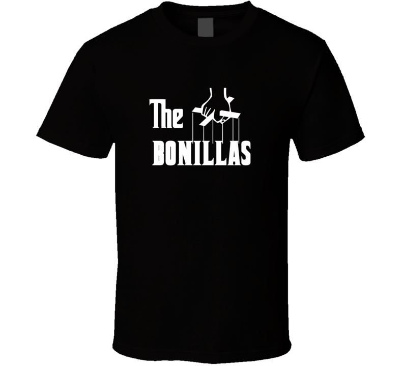 Godfather Funny Bonilla Last Name Family Reunion Surname T shirt