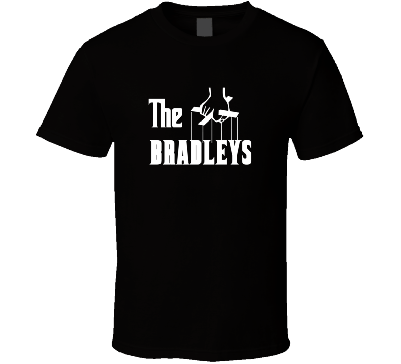 Godfather Funny Bradley Last Name Family Reunion Surname T shirt