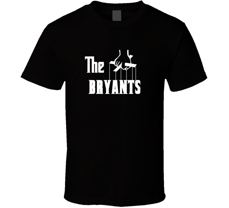 Godfather Funny Bryant Last Name Family Reunion Surname T shirt