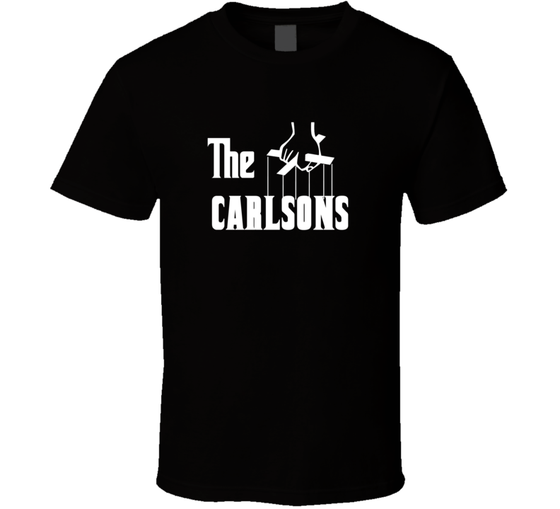 Godfather Funny Carlson Last Name Family Reunion Surname T shirt