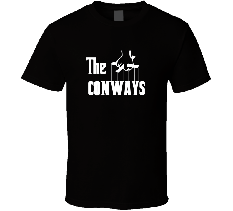 Godfather Funny Conway Last Name Family Reunion Surname T shirt