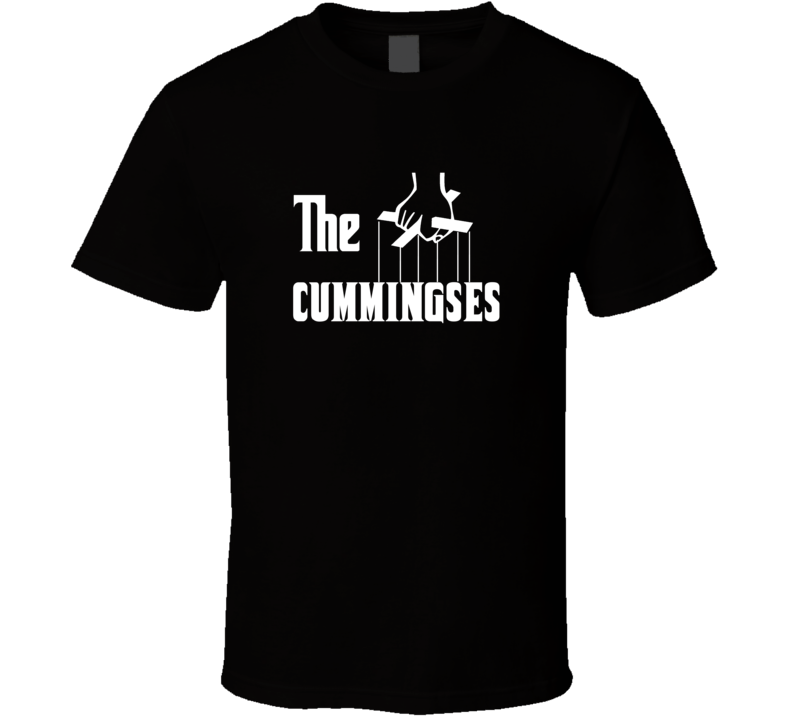 Godfather Funny Cummings Last Name Family Reunion Surname T shirt