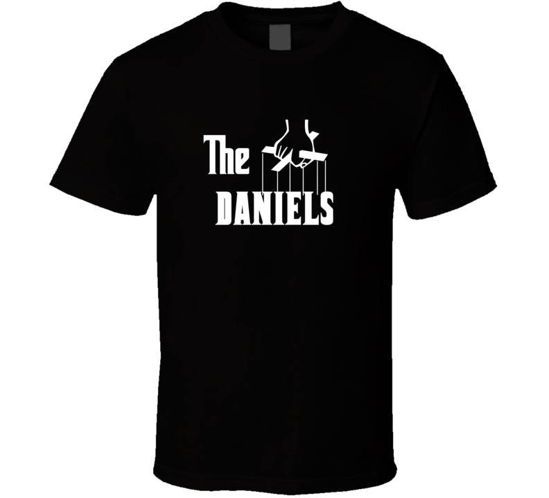 Godfather Funny Daniel Last Name Family Reunion Surname T shirt