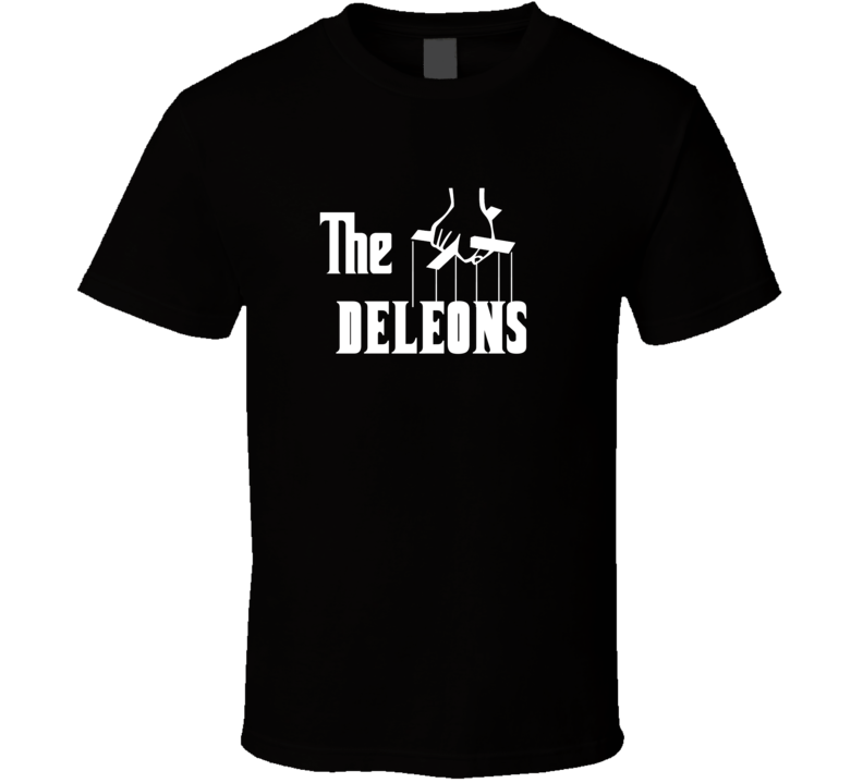 Godfather Funny Deleon Last Name Family Reunion Surname T shirt