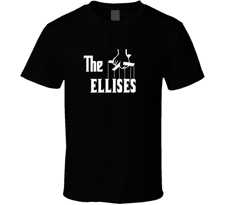 Godfather Funny Ellis Last Name Family Reunion Surname T shirt