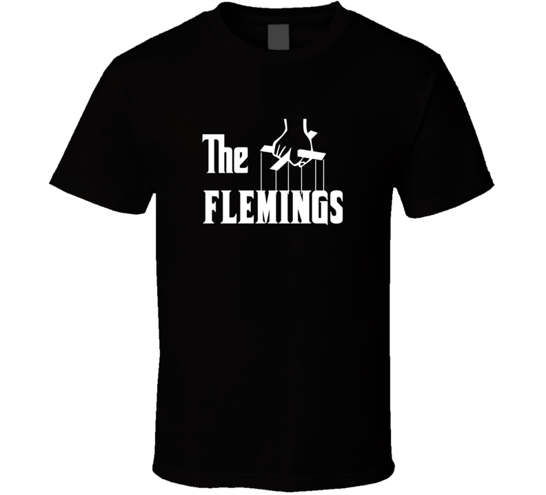 Godfather Funny Fleming Last Name Family Reunion Surname T shirt