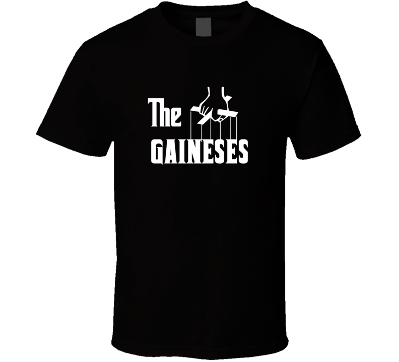 Godfather Funny Gaines Last Name Family Reunion Surname T shirt