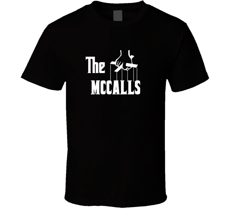 Godfather Funny Mccall Last Name Family Reunion Surname T shirt