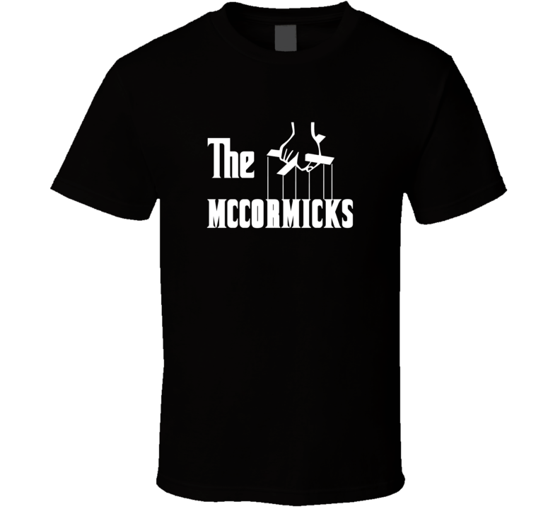 Godfather Funny Mccormick Last Name Family Reunion Surname T shirt