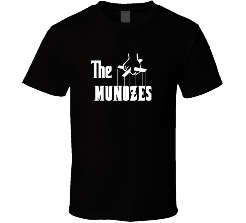 Godfather Funny Munoz Last Name Family Reunion Surname T shirt