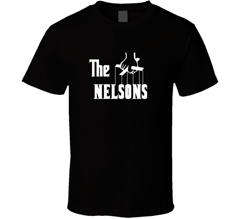 Godfather Funny Nelson Last Name Family Reunion Surname T shirt