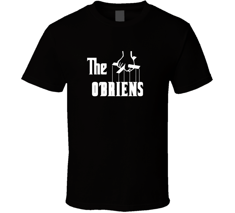 Godfather Funny Obrien Last Name Family Reunion Surname T shirt