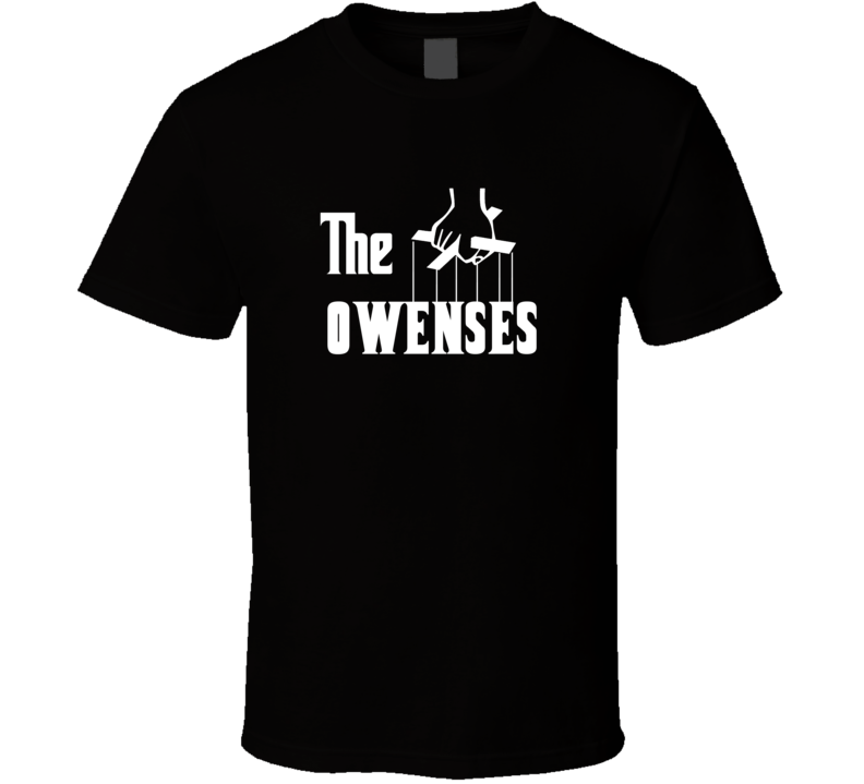 Godfather Funny Owens Last Name Family Reunion Surname T shirt