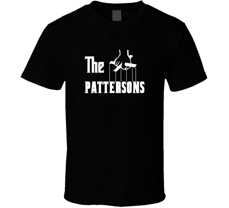 Godfather Funny Patterson Last Name Family Reunion Surname T shirt