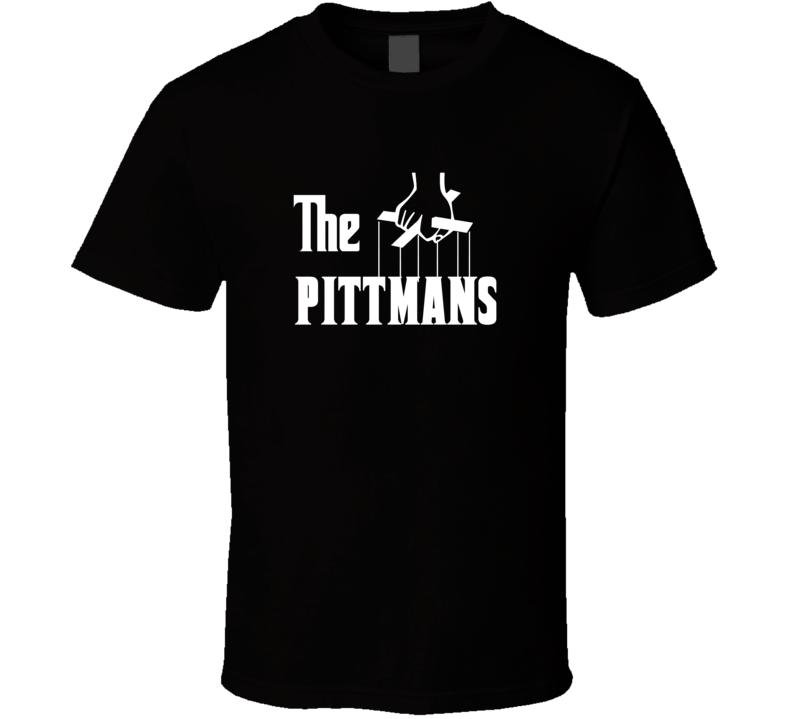 Godfather Funny Pittman Last Name Family Reunion Surname T shirt