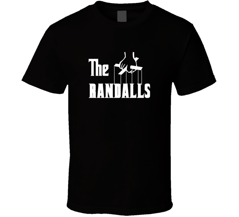 Godfather Funny Randall Last Name Family Reunion Surname T shirt