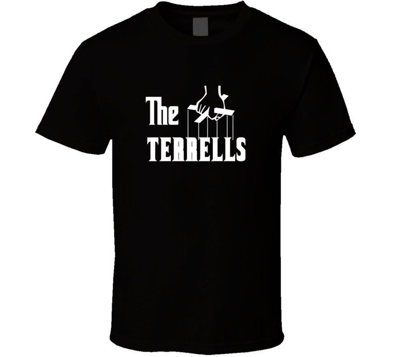 Godfather Funny Terrell Last Name Family Reunion Surname T shirt