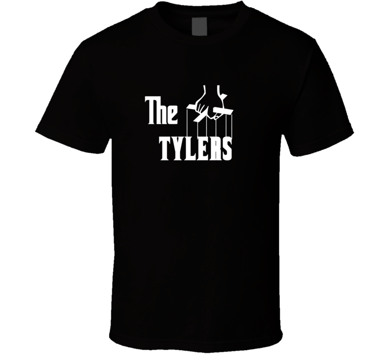 Godfather Funny Tyler Last Name Family Reunion Surname T shirt