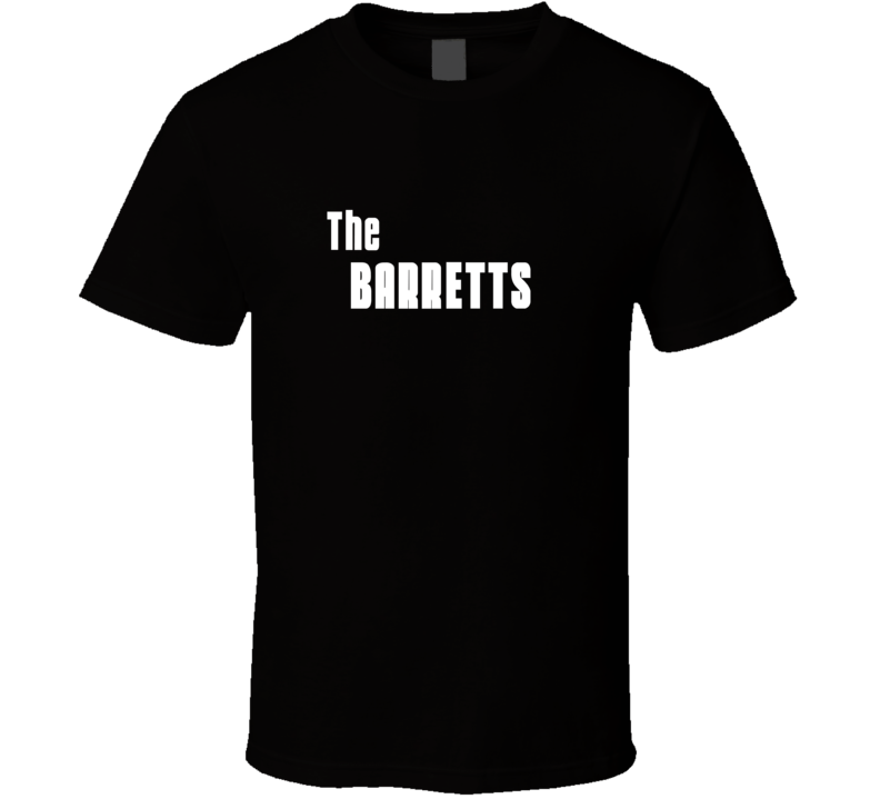 Mob Parody Funny Barrett Last Name Family Reunion Surname T shirt