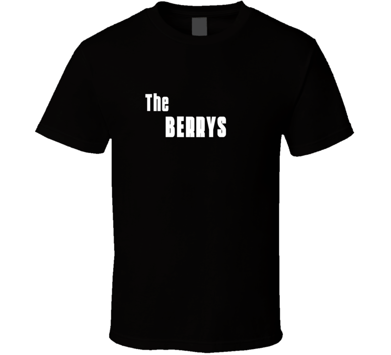 Mob Parody Funny Berry Last Name Family Reunion Surname T shirt