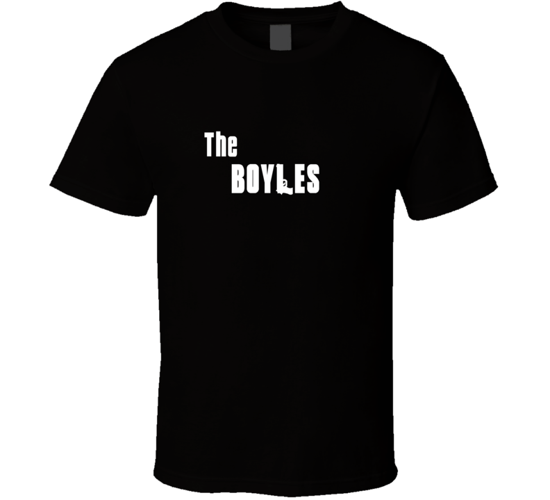 Mob Parody Funny Boyle Last Name Family Reunion Surname T shirt