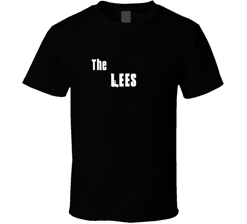 Mob Parody Funny Lee Last Name Family Reunion Surname T shirt