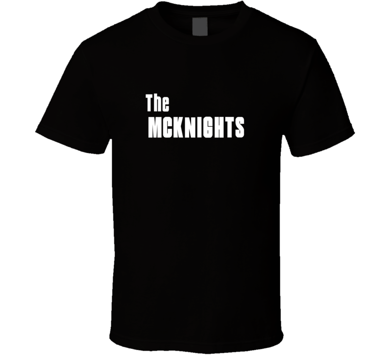 Mob Parody Funny Mcknight Last Name Family Reunion Surname T shirt