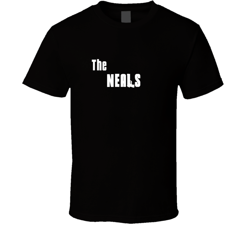 Mob Parody Funny Neal Last Name Family Reunion Surname T shirt