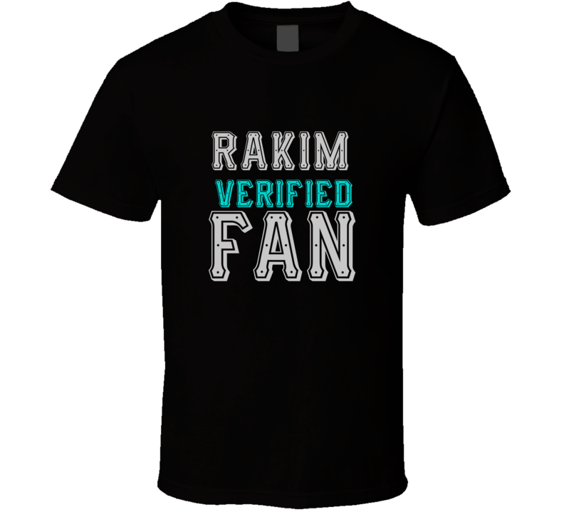 RAKIM Verified Fan  Celebrities T Shirt