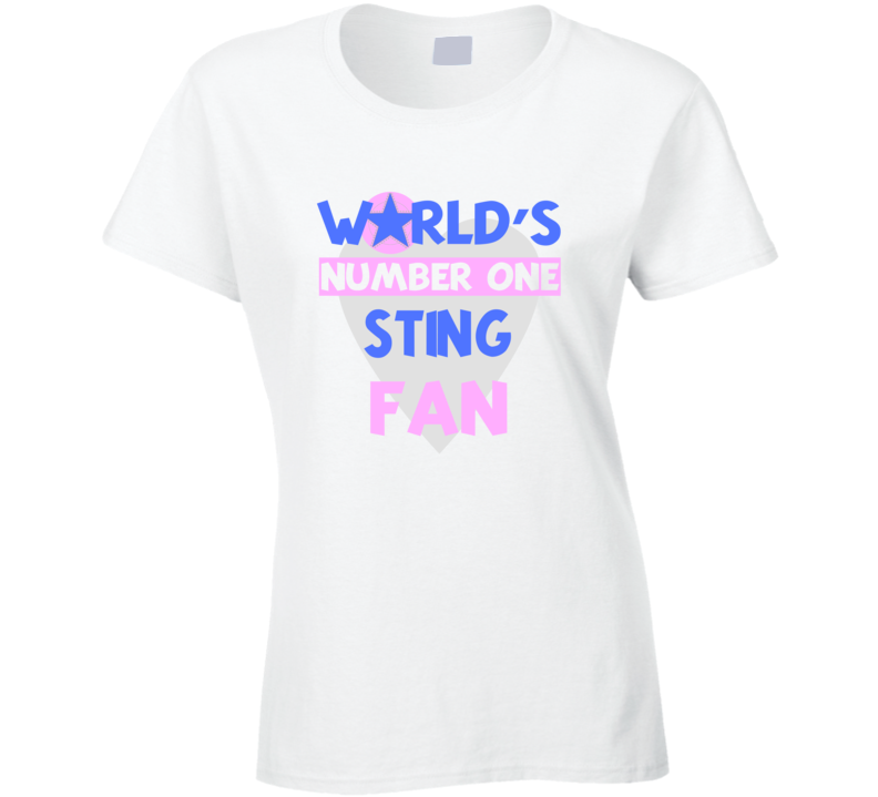 Worlds Number One Fan Sting Celebrities T Shirt