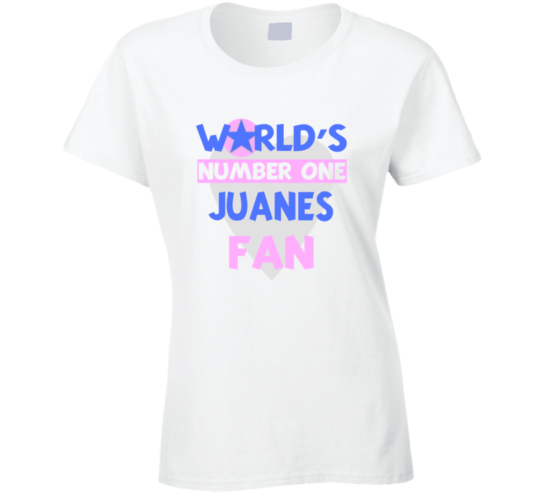 Worlds Number One Fan Juanes Celebrities T Shirt