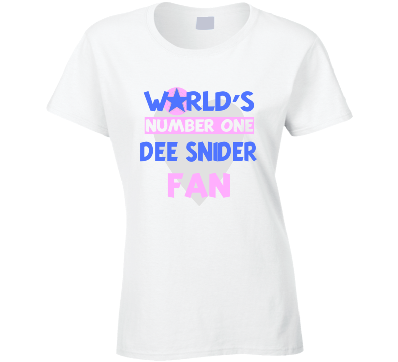 Worlds Number One Fan Dee Snider Celebrities T Shirt