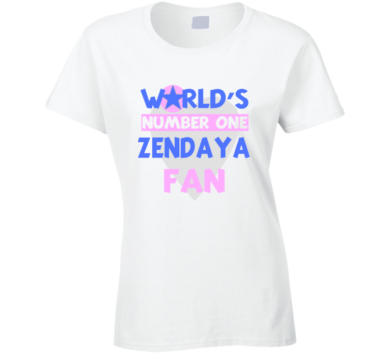 Worlds Number One Fan Zendaya Celebrities T Shirt