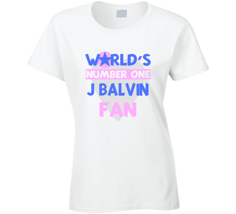 Worlds Number One Fan J Balvin Celebrities T Shirt