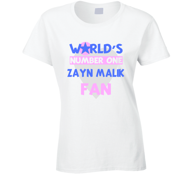 Worlds Number One Fan Zayn Malik Celebrities T Shirt