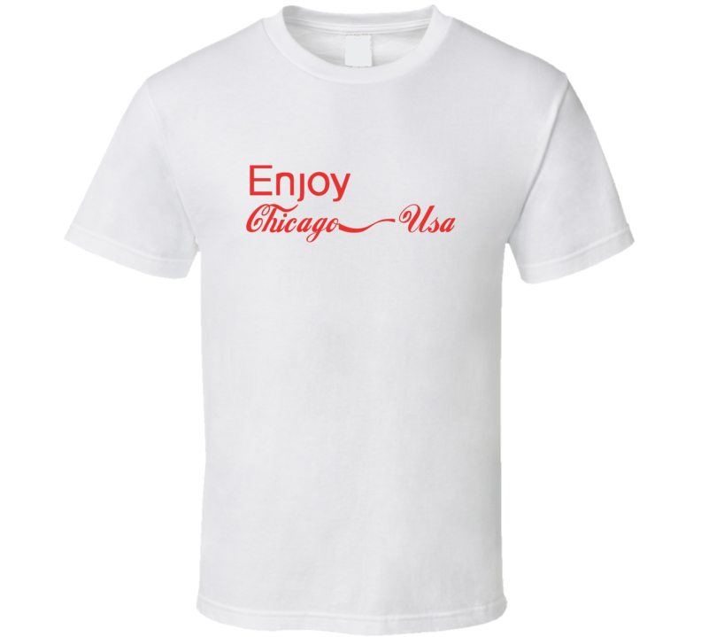 Enjoy Chicago, Usa Countries T Shirts