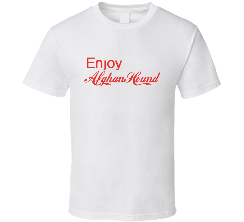 Enjoy Afghan Hound Dogs T Shirts